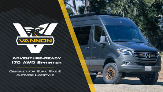 The VANNON Difference: Custom AWD Sprinter Van Built for Surf, Bike, and Adventure