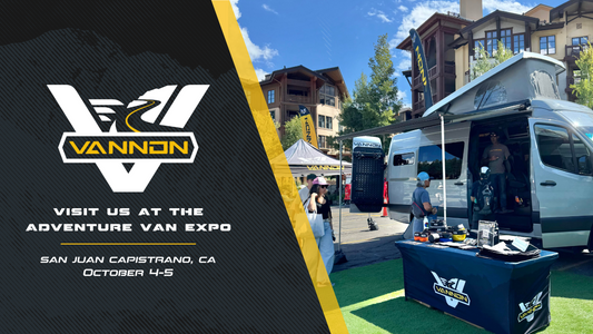 Catch VANNON at the Adventure Van Expo, Oct 4–5