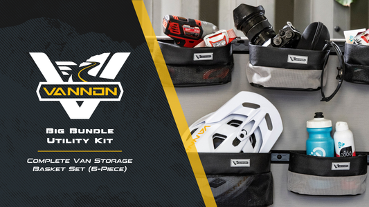 The Big Bundle Utility Kit: Modular Van Storage Baskets for a Fully Organized Wall