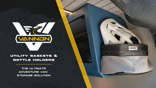 VANNON Utility Basket Set – The Ultimate Van and Adventure Storage Solution