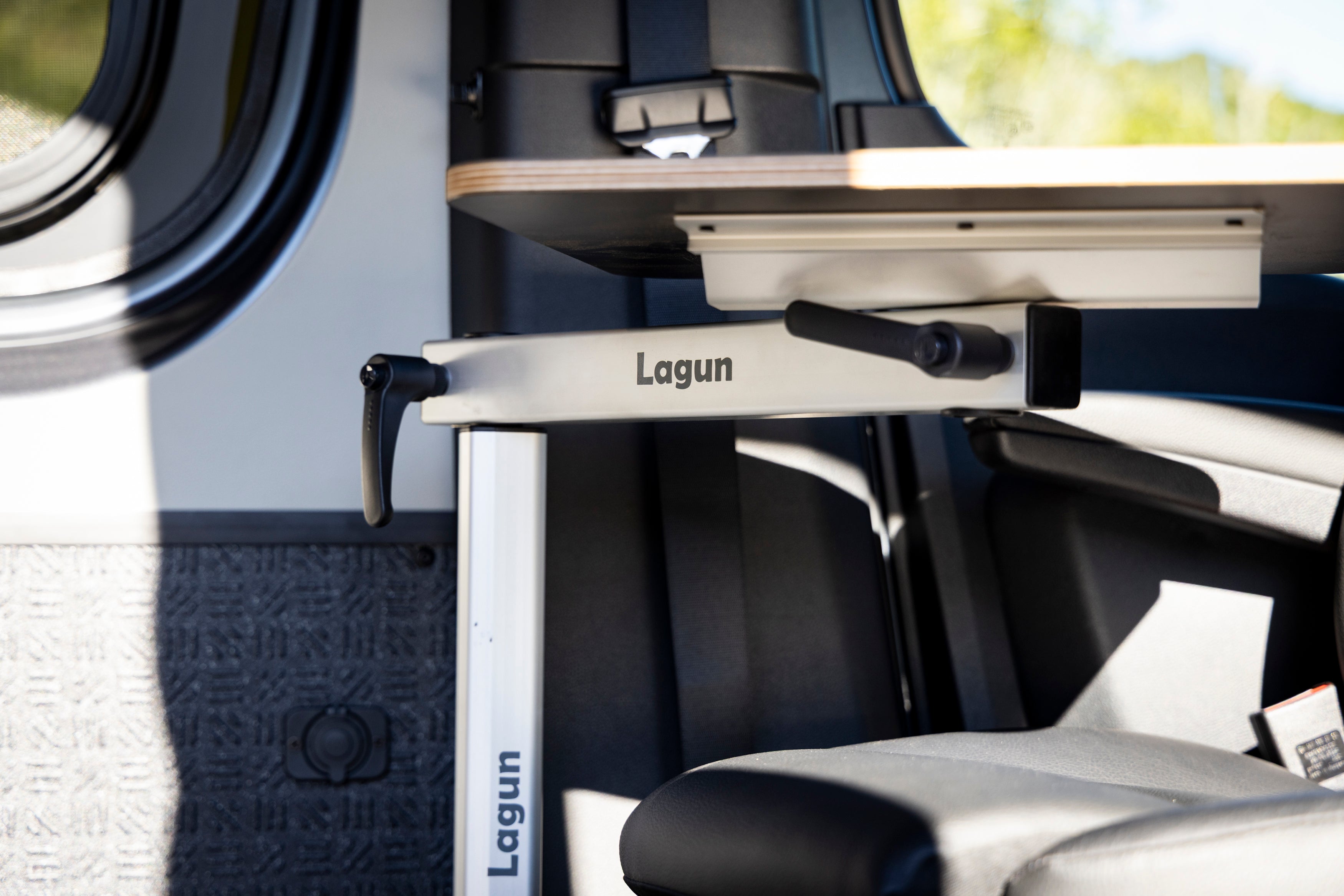LAGUN Table Systems & VANNON Mounts | Sprinter Van Table Solutions