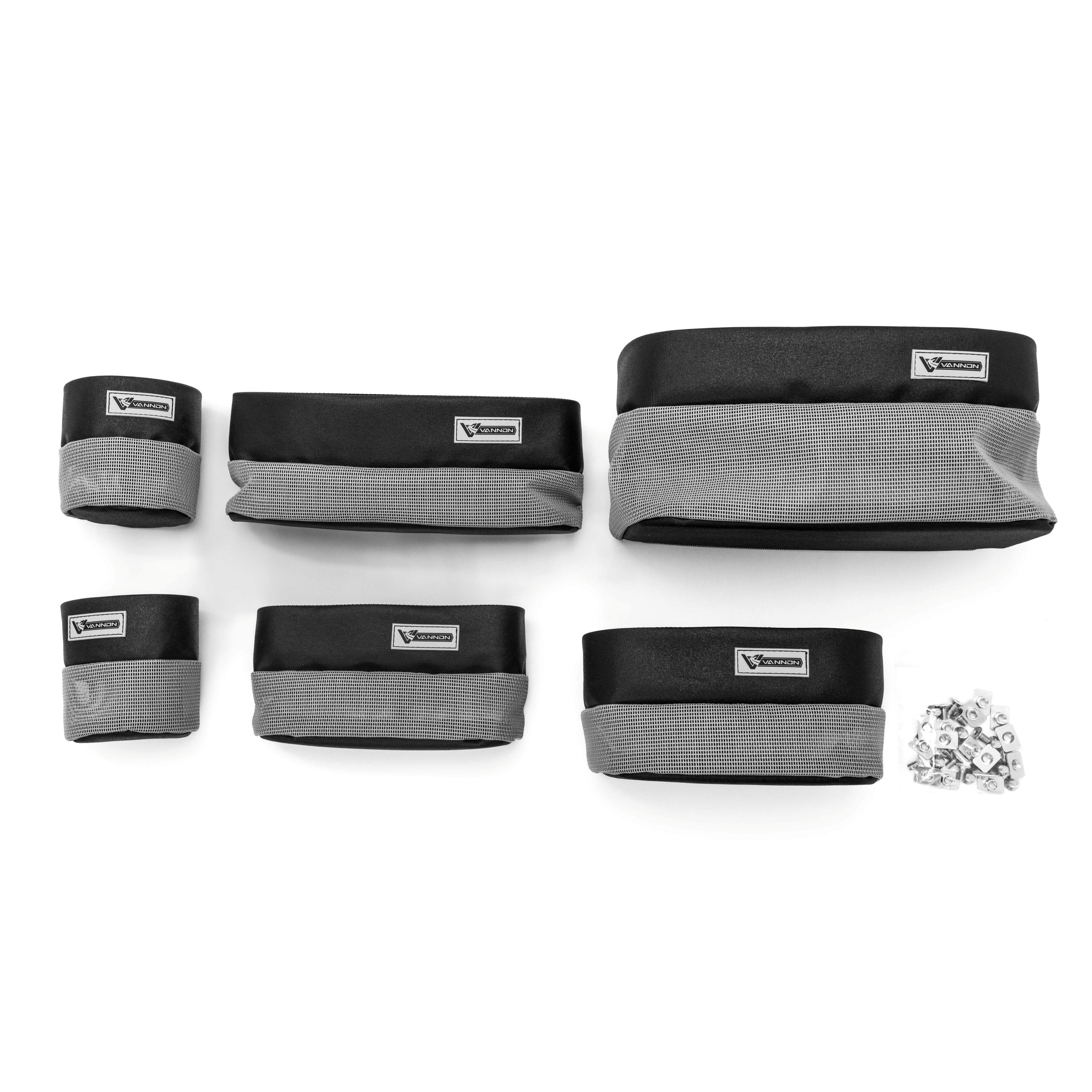 Sprinter Van Mesh Storage Baskets & Bottle Holders | L-Track
