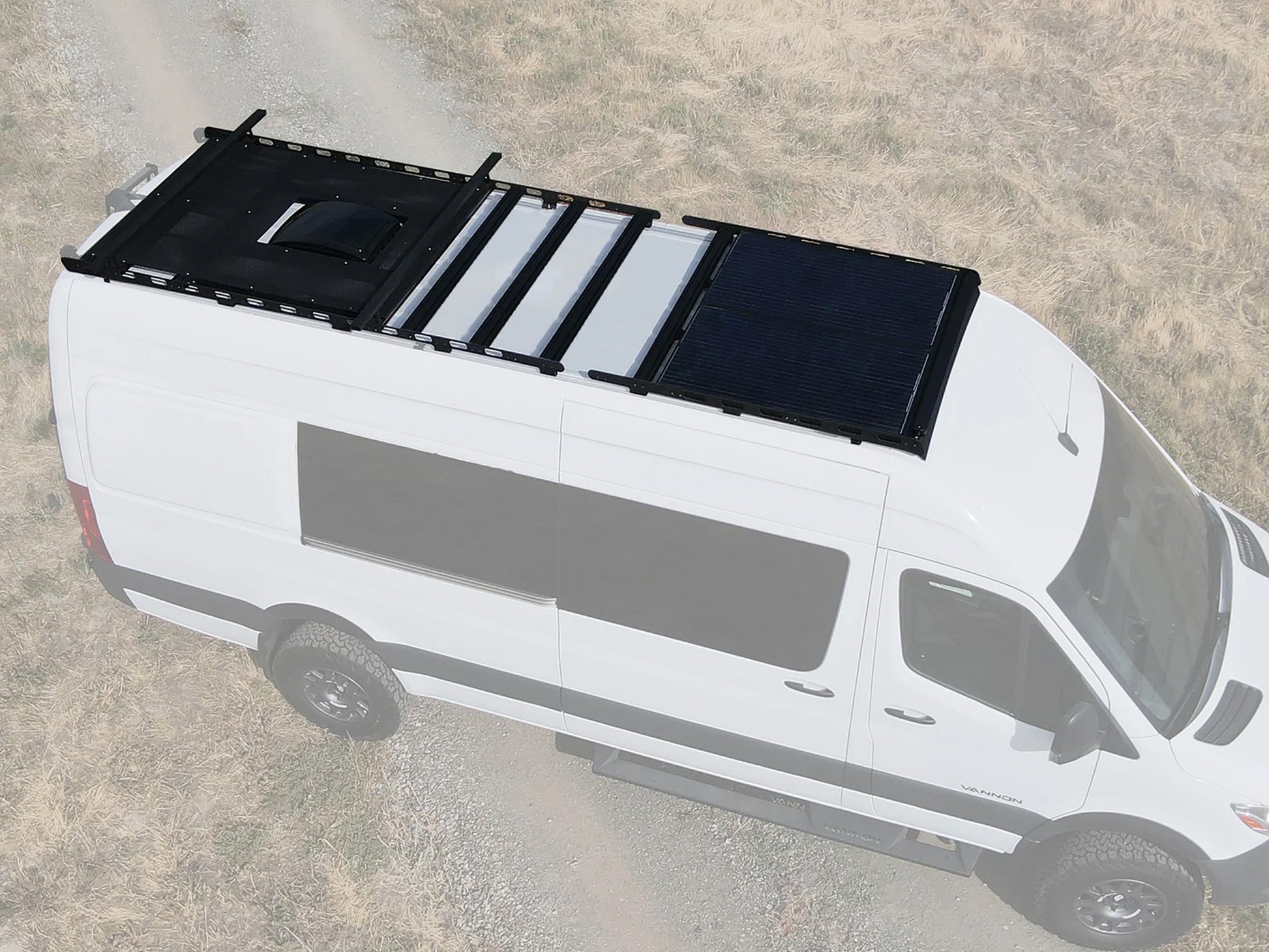 VANNON Sprinter 170 Roof Rack 170 High Roof Front and Rear