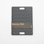 Gray textured mat with 'Mariner Mat' branding on a white background