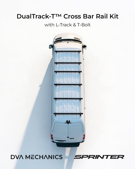 DVA Mechanics DualTrack-T™ Cross Bar Rail Kit