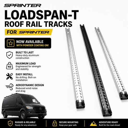 DVA Mechanics LoadSpan-T™ Roof Rails