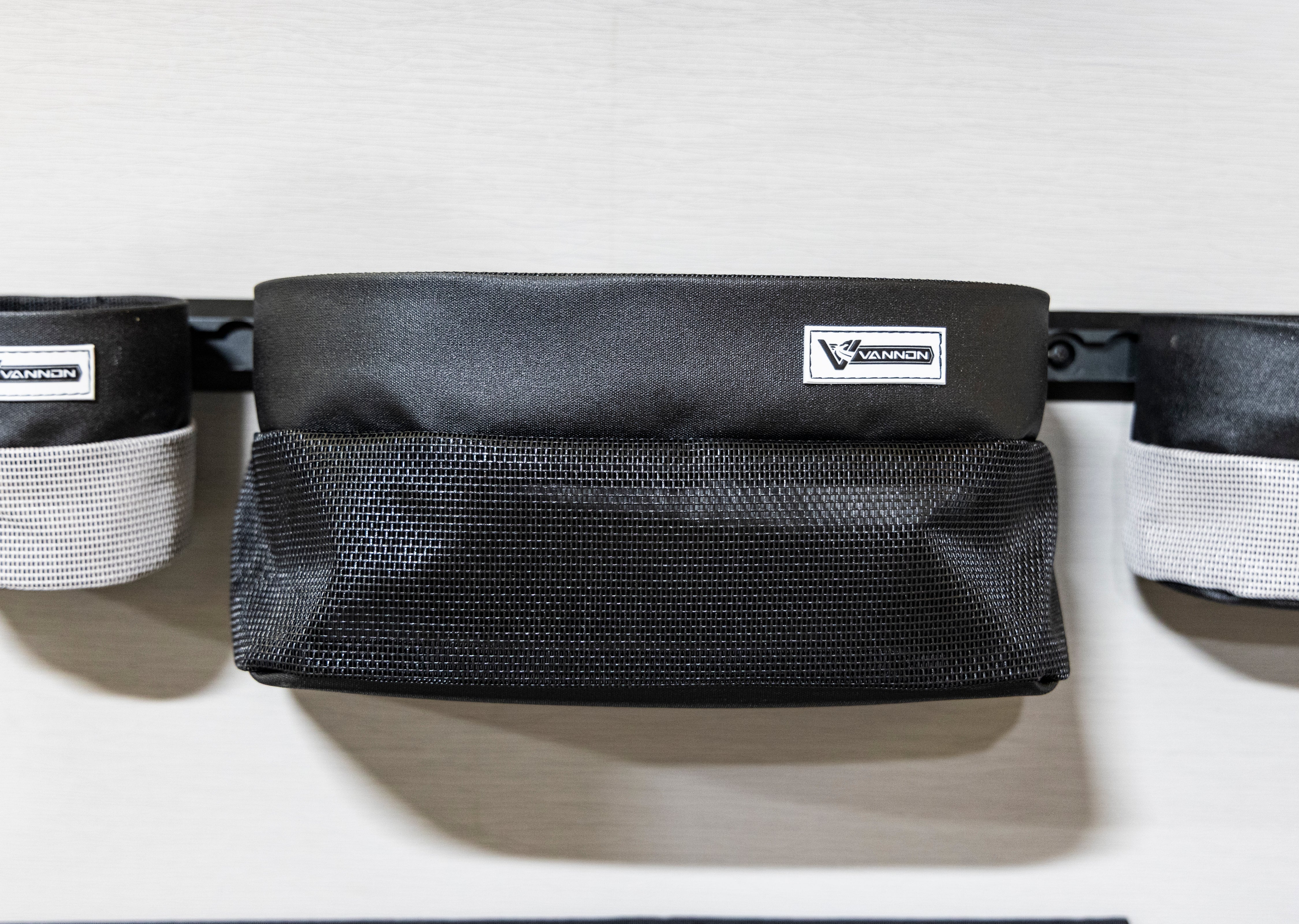 Sprinter Van Mesh Storage Baskets & Bottle Holders | L-Track