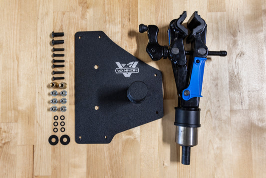 VANNON Sprinter Rear Door Bike Mount & Workstation