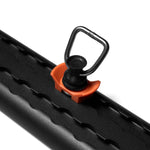 DVA Mechanics L-Track Tie Down O-Ring Fitting, Orange, 4-Pack