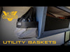 VANNON Utility Baskets & Bottle Holders - Black