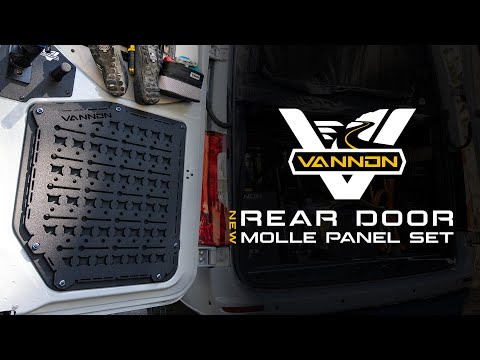 VANNON Rear Door Molle Panel Set Product Video